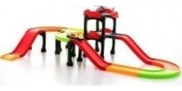 Toy race car and track sets