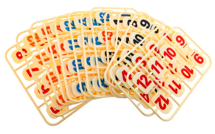 007-151 logiczna liczbowa gra rummy elementy